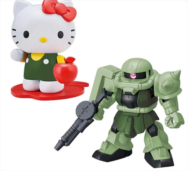 Gundam - Hello Kitty SD MS-06 Zaku II Model Kit - Image 2