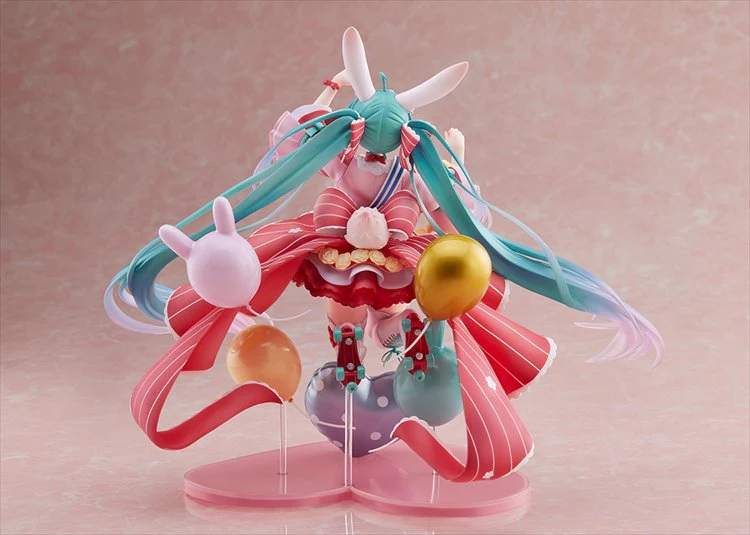 Vocaloid - 1/7 Hatsune Miku Birthday 2021 Pretty Rabbit Ver. PVC Figure - Image 3