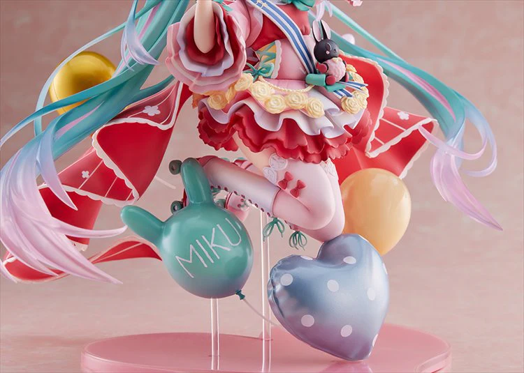 Vocaloid - 1/7 Hatsune Miku Birthday 2021 Pretty Rabbit Ver. PVC Figure - Image 9