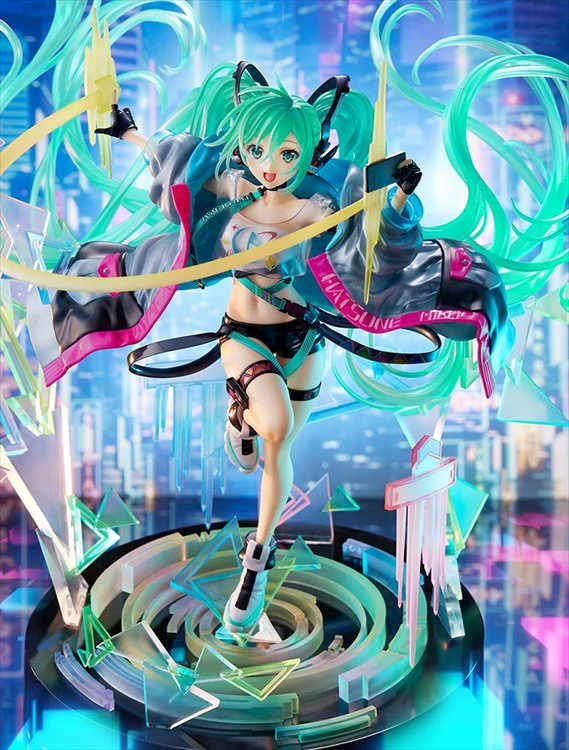 Vocaloid - 1/7 Hatsune Miku Rage Project Sekai 2020 Ver. PVC Figure - Image 5
