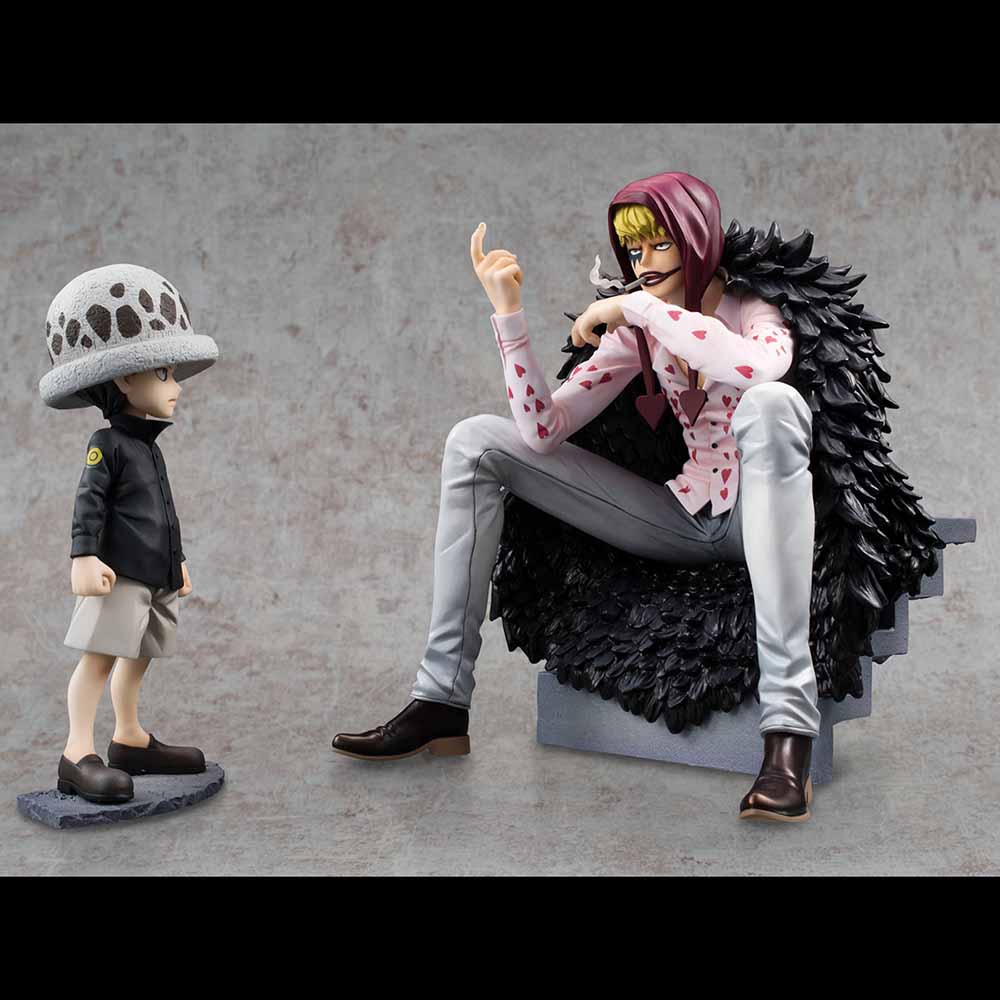 One Piece - Corazon & Law P.O.P Limited Edition Figure - Image 2