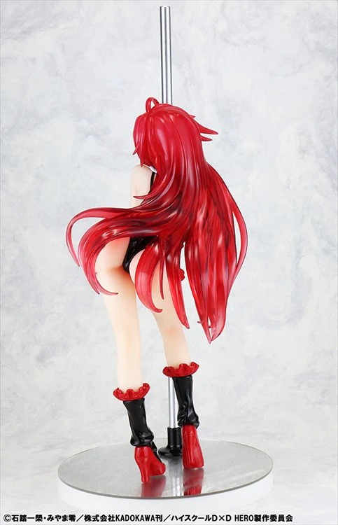 High School DxD - 1/7 Rias Gremory Pole Dance Ver. Black Color PVC Figure - Image 4