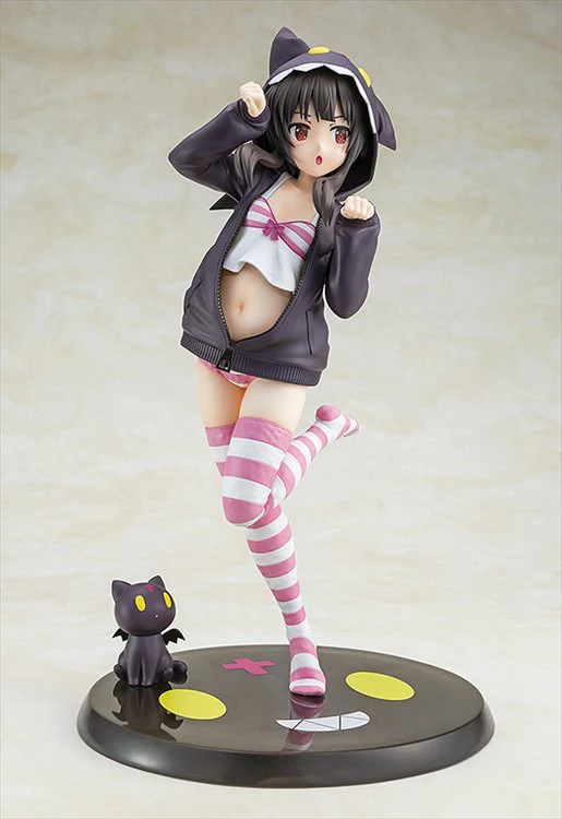 Konosuba - 1/7 Megumin Hoodielook Chomusuke Ver. Figure - Image 3