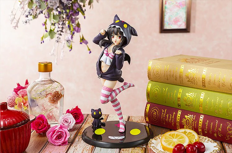 Konosuba - 1/7 Megumin Hoodielook Chomusuke Ver. Figure - Image 8