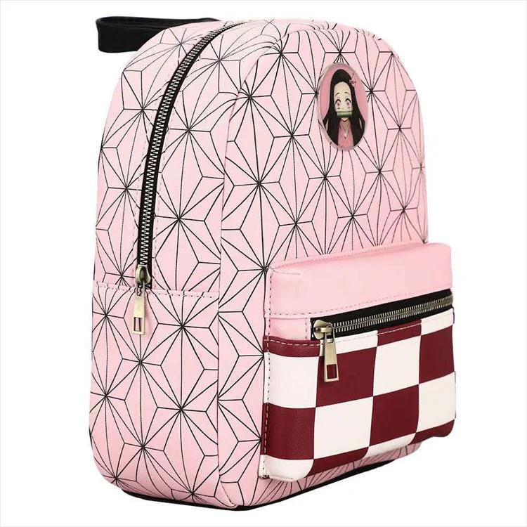 Demon Slayer - Nezuko Metal Badge Mini Backpack - Image 2