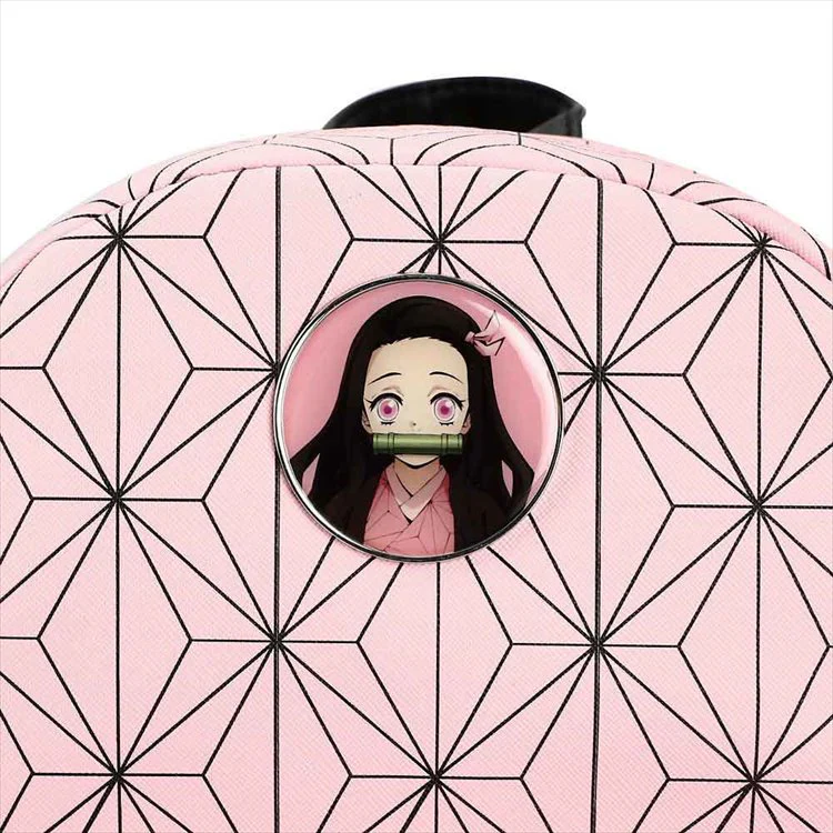 Demon Slayer - Nezuko Metal Badge Mini Backpack - Image 3