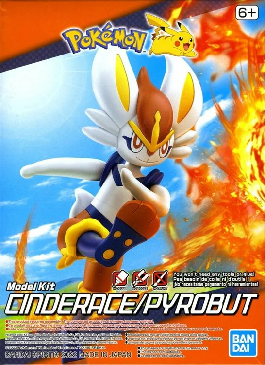 Pokemon - Cinderace Pokemon Plamo Collection