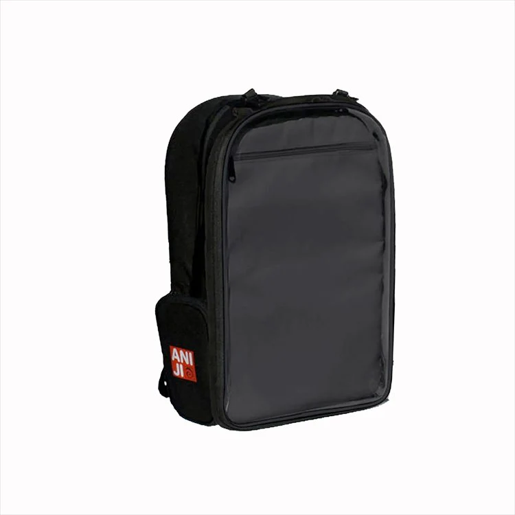 Aniji Bags - Echo Black Backpack - Image 2