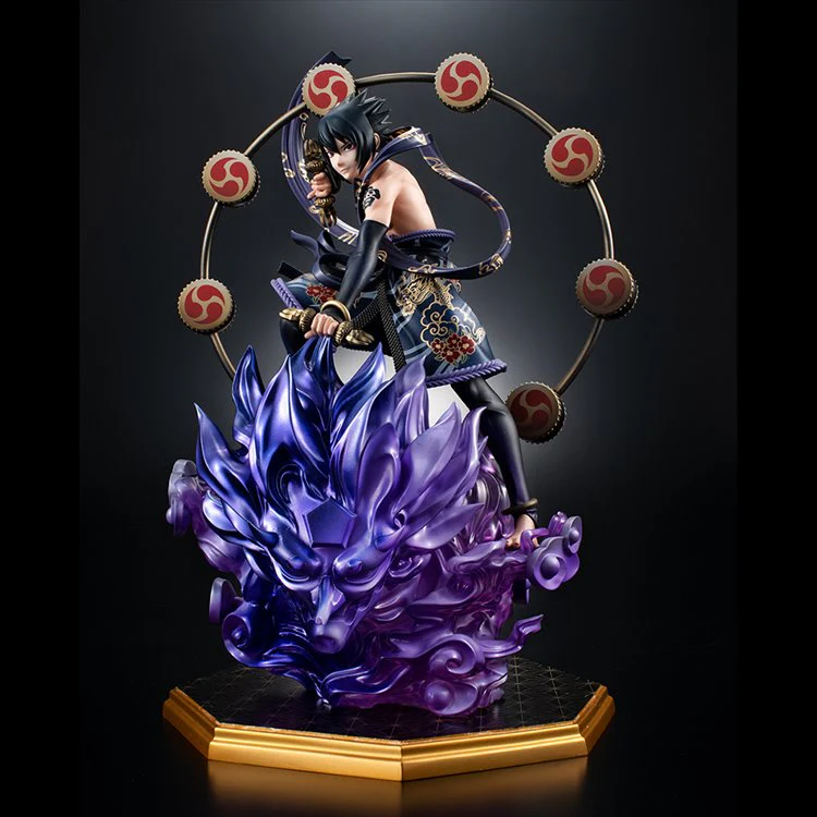Naruto Shippuden - Precious G.e.m.series Naruto-shippuden- Sasuke Uchiha Thunder God PVC Figure - Image 3