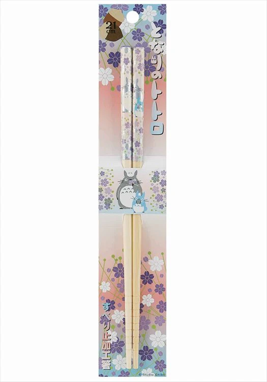 Totoro - Bamboo Chopsticks Flower Field