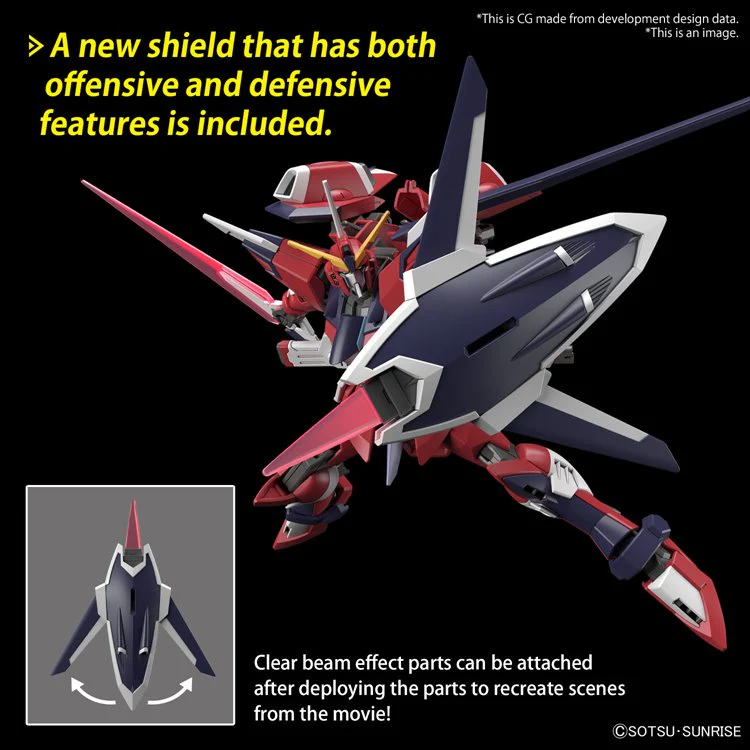 Gundam Seed Freedom - HG 1/144 Immortal Justice Gundam - Image 5