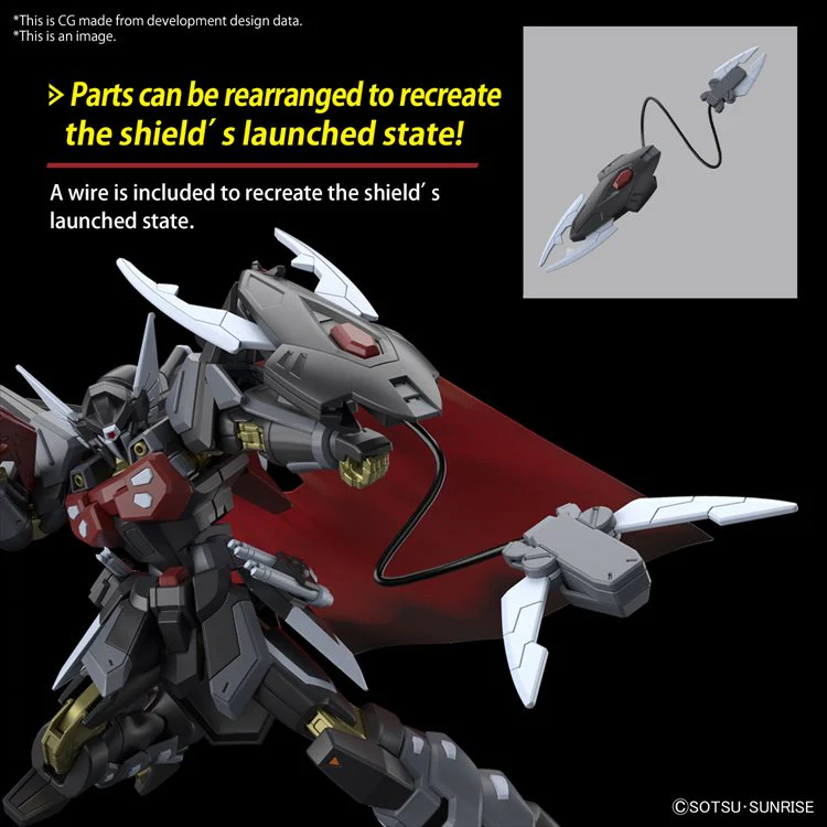 Gundam Seed Freedom - HG 1/144 Black Knight Squad Shi-ve A - Image 5