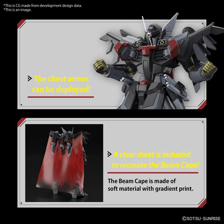 Gundam Seed Freedom - HG 1/144 Black Knight Squad Shi-ve A - Image 6