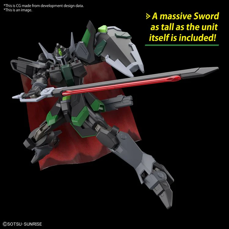 Gundam Seed Freedom - HG 1/144 Black Knight Squad Rud-ro A - Image 4