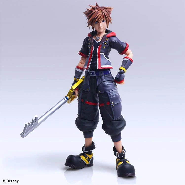 Kingdom Hearts III - Sora Play Arts Kai Ver. 2 Deluxe Ver. Action Figure - Image 2