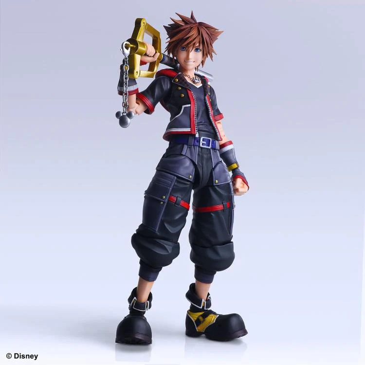 Kingdom Hearts III - Sora Play Arts Kai Ver. 2 Deluxe Ver. Action Figure - Image 3