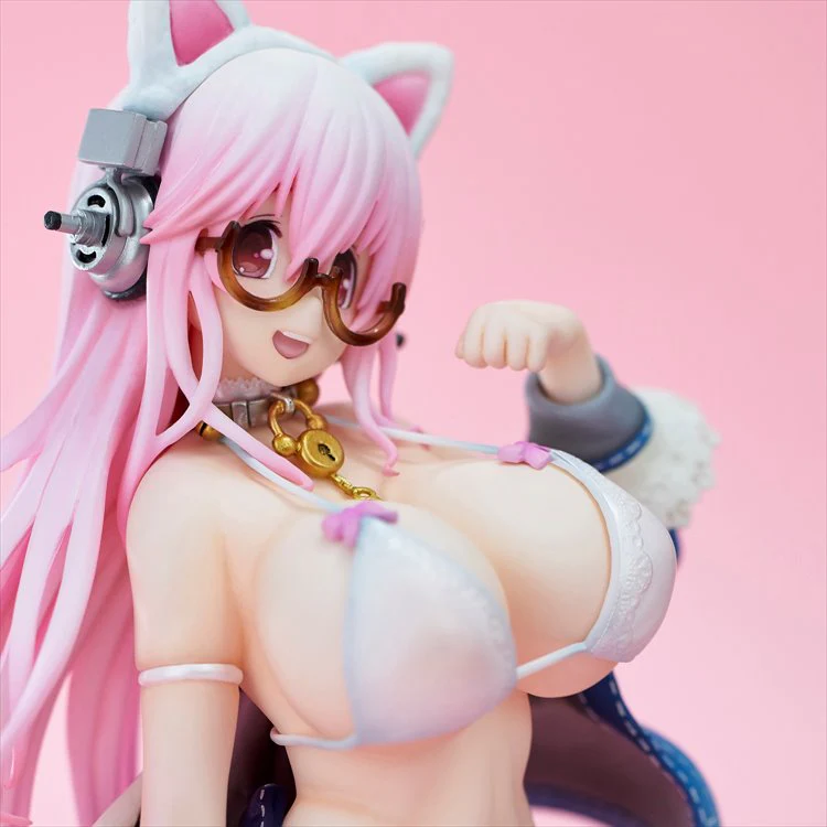 Super Sonico - Super Sonico White Cat Ver. PVC Figure - Image 7