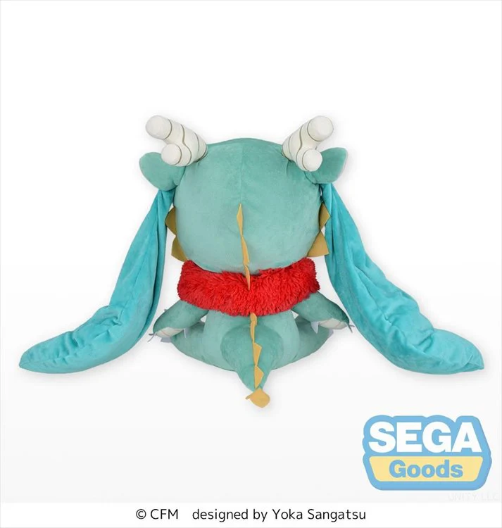 Vocaloid - Hatsune Miku Dragon 2024 fuwa Petit Plush L - Image 2