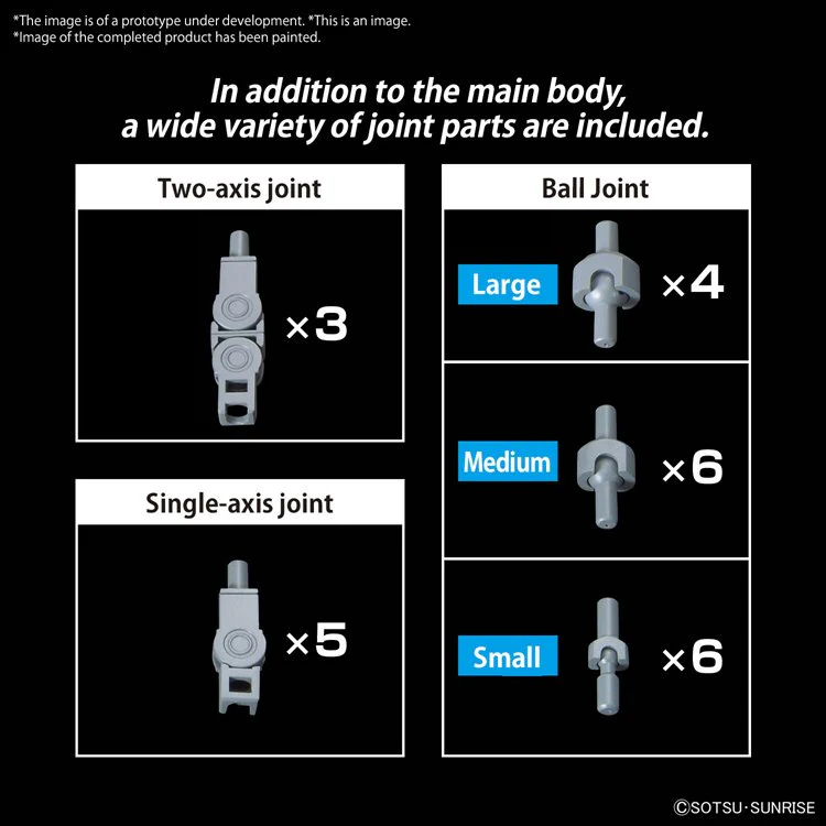 Gundam - Option Parts Set Gunpla 08 Ballden Arm Arms - Image 3