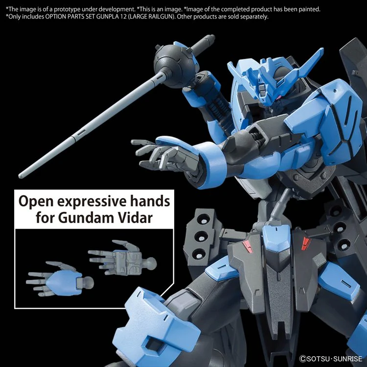 Gundam - Option Parts Set Gunpla 12 Large Railgun - Image 5