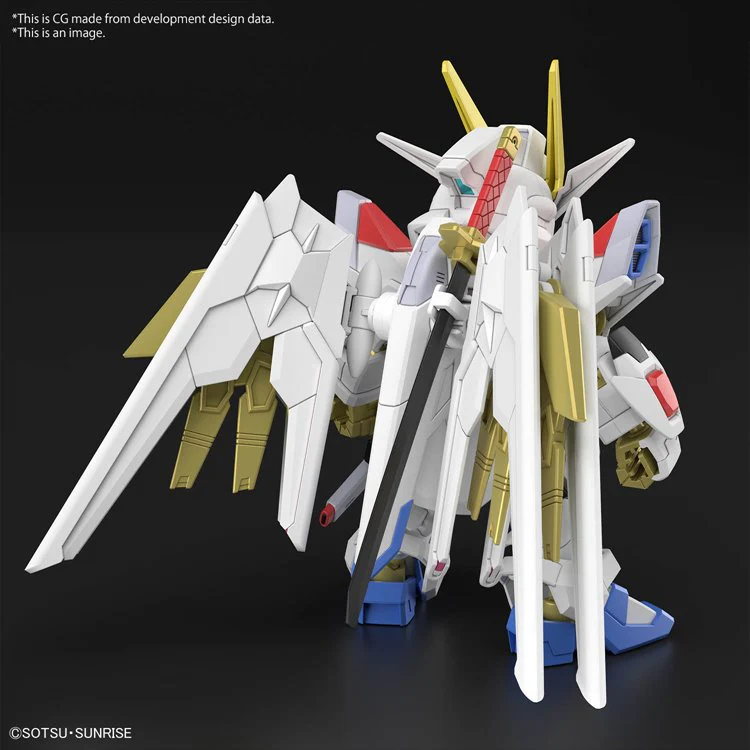 Gundam - SD Cross Silhouette Mighty Strike Freedom Gundam - Image 2