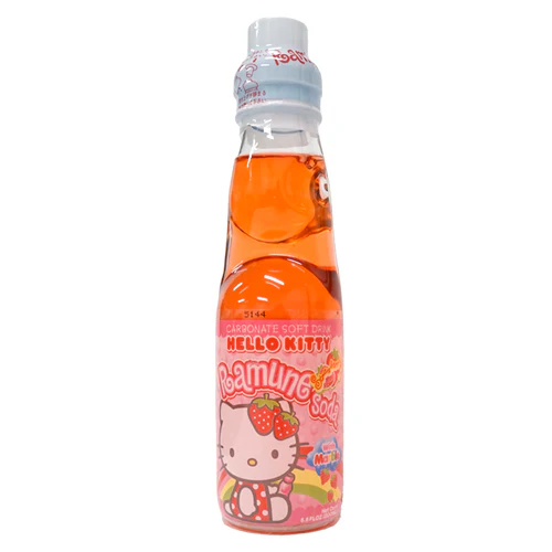 Ramune - Hello Kitty Strawberry Soda CA