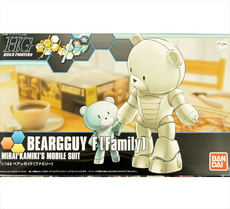 Gundam Build Fighters - 1/144 HGBF Beargguy Family