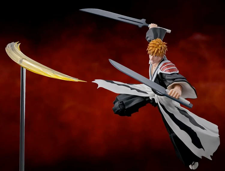 Bleach Thousand-Year Blood War - Ichigo Kurosaki Dual Zangetsu S.H.Figuarts - Image 2