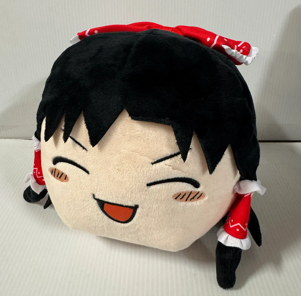 Touhou Project - Reimu Hakurei Closed Head Smiling Head 18cm Plush