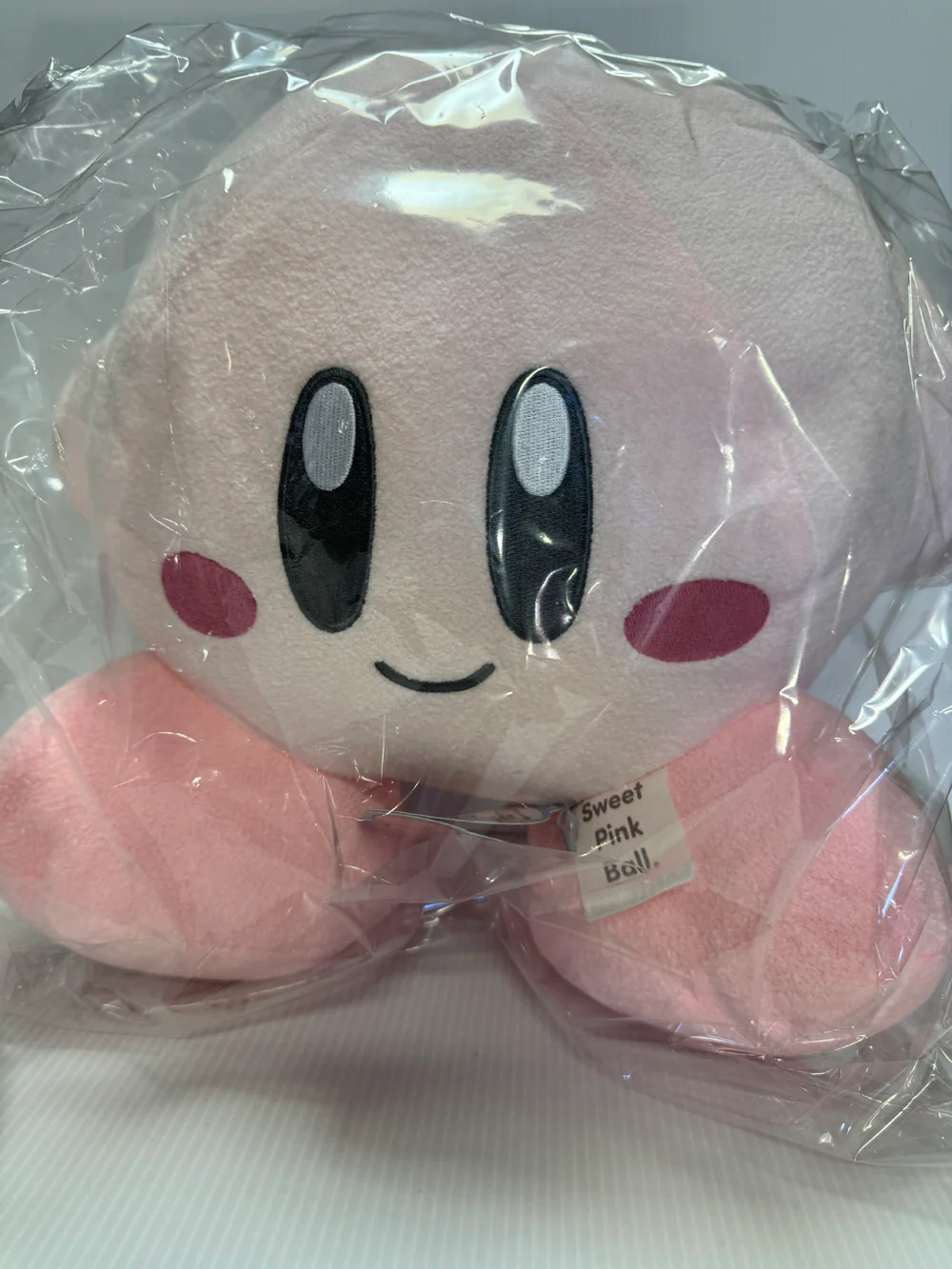 Kirby - Kirby with Note on Foot 38cm Plush