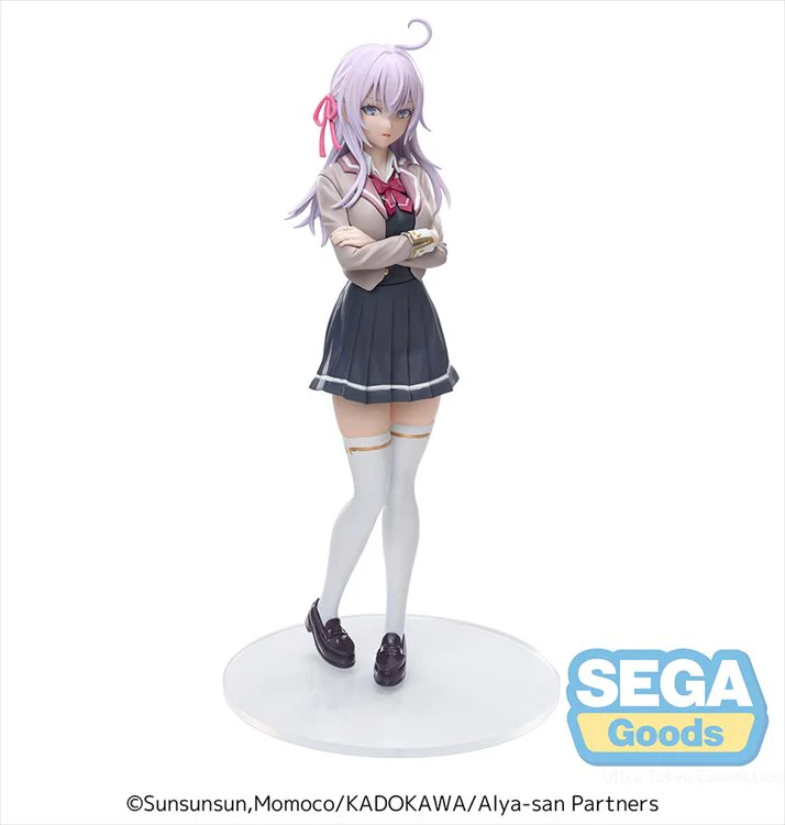 Alya Sometimes Hides Her Feelings in Russian - Alisa Mikhailovna Kujou School Unifoirm Luminasta Prize Figure