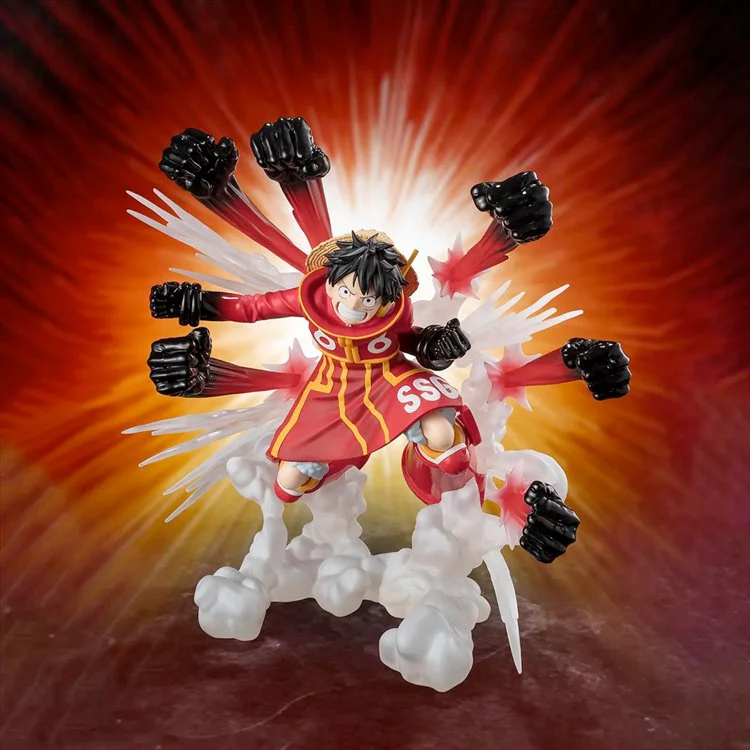 One Piece - Monkey D. Luffy Gum Gum Hawk Gatling Figuarts ZERO Figure