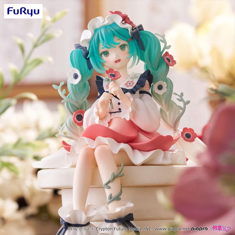 Vocaloid - Hatsune Miku Flower Fairy Anemone Ver. Noodle Stopper Prize Figure