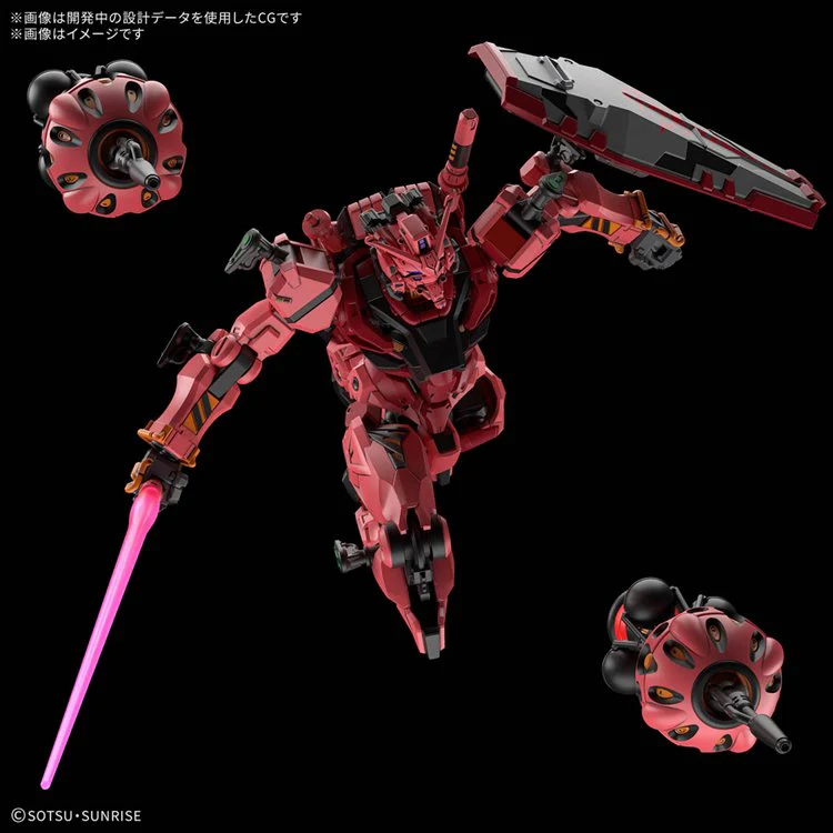 Gundam GQuuuuuuX - 1/144 HG Red Gundam - Image 3