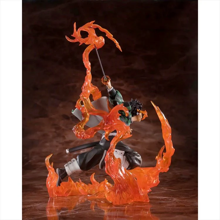 Demon Slayer - Tanjiro Kamado Rengokus Sword Guard ver. Figuarts ZERO - Image 2