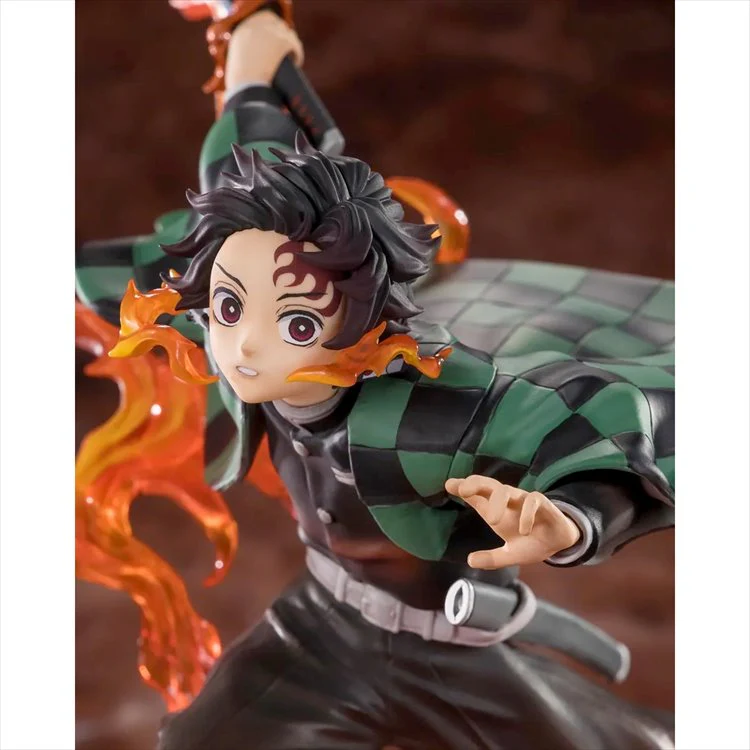 Demon Slayer - Tanjiro Kamado Rengokus Sword Guard ver. Figuarts ZERO - Image 3