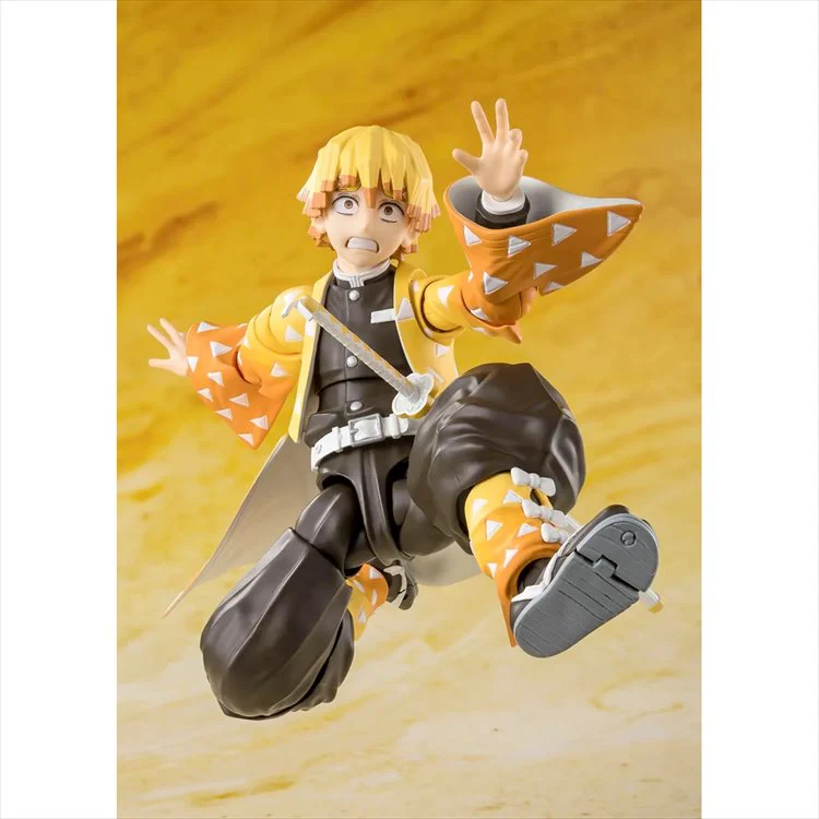 Demon Slayer -  Zenitsu Agatsuma S.H.Figuarts - Image 2