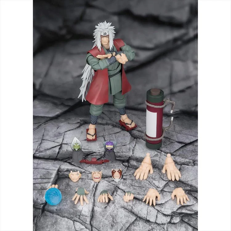 Naruto Shippuden - Jiraiya Hidden Leaf Heroic Master Sage S.H.Figuarts - Image 5