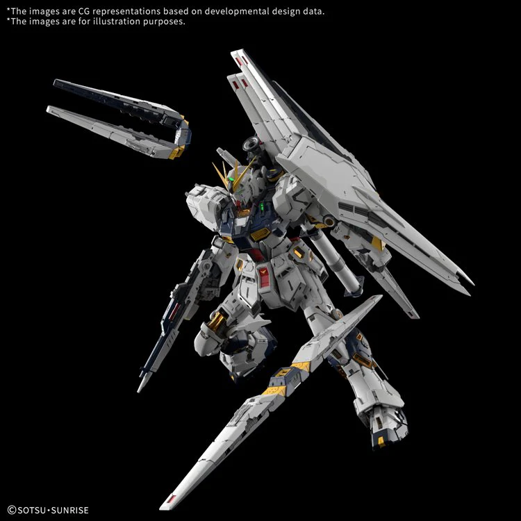 Gundam - 1/60 PG Unleashed Nu Gundam - Image 3