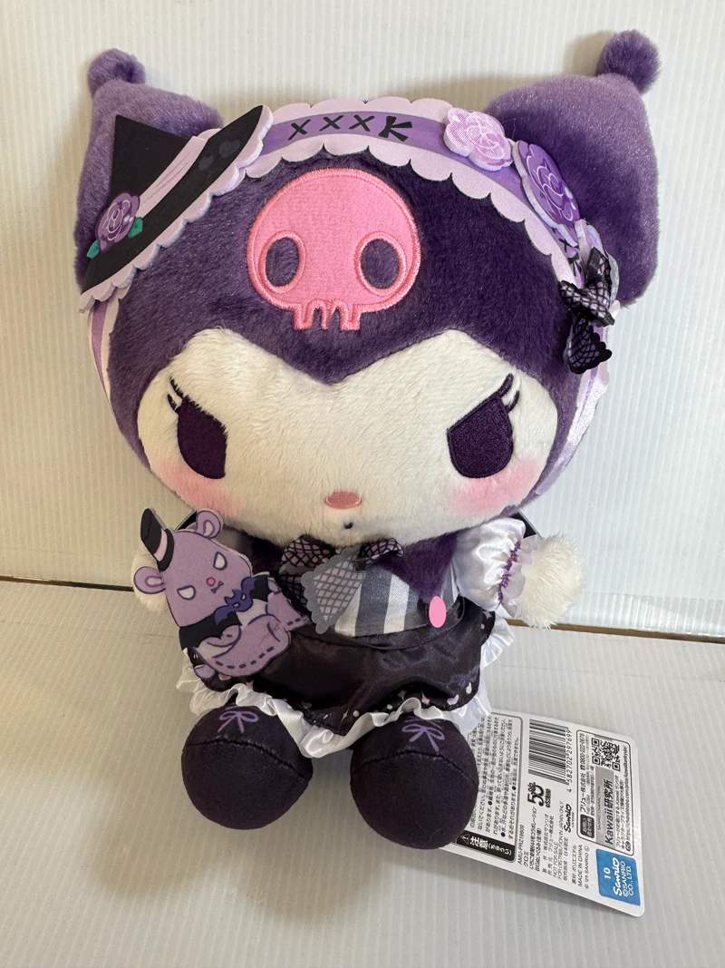 Sanrio - Kuromi Purple Gothic Lolita 29cm Plush