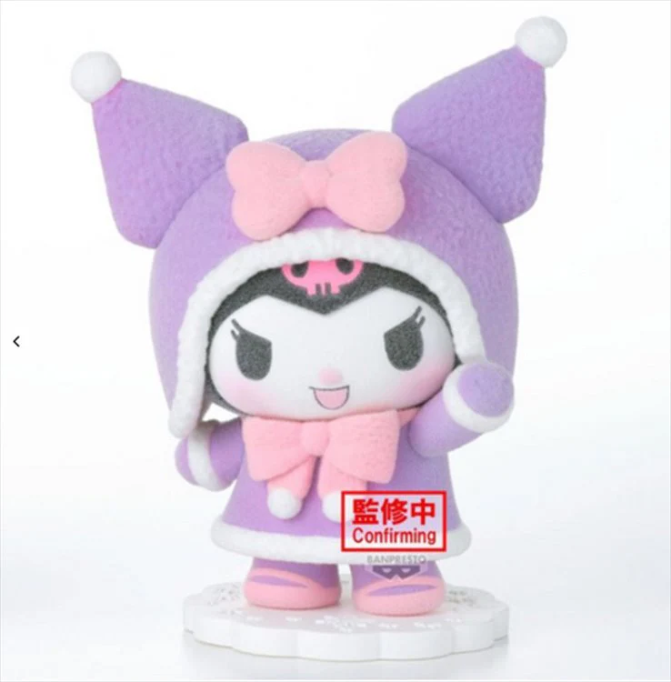 Sanrio - Kuromi Fluffy Puffy Figure