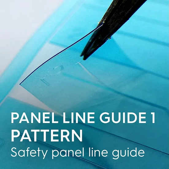 Gunprimer - Panel Line Guide 1 Pattern 01 0.1 mm