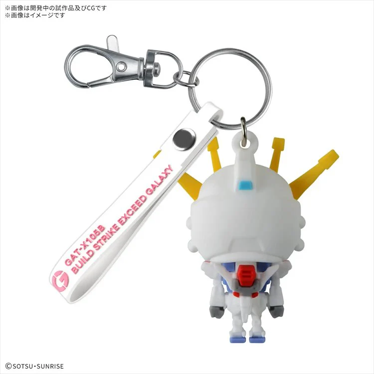 Gundam - Buildstpla kun 3D Rubber Mascot Keychain - Image 2
