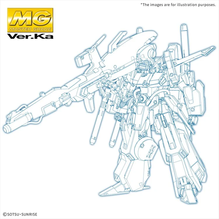 Gundam ZZ - MG 1/100 Full Armor ZZ Gundam Version Ka