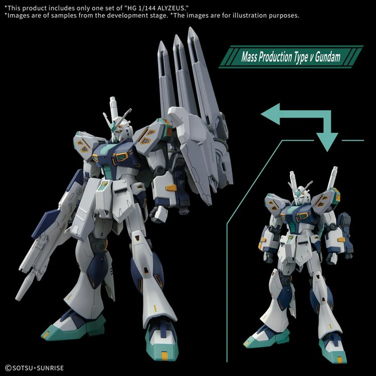 Mobile Suit Gundam - 1/144 Hathaway The Sorcery of Nymph Circe 265 Alyzeus HGUC Model Kit - Image 3